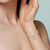 Berloque Charms Pingente Sorte Girassol Borboleta Prata 925 - Difinity