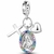 Berloque Charms Pingente Medalha Nossa Senhora Prata 925