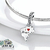 Berloque Pingente I Love Brasil Prata 925 - Difinity