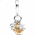 Berloque Charms Pingente Lua Sol Estrela Prata 925 - comprar online