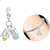 Berloque Charms Pingente Foguete Prata 925 - comprar online