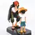 One Piece - Estatueta Luffy e Shanks