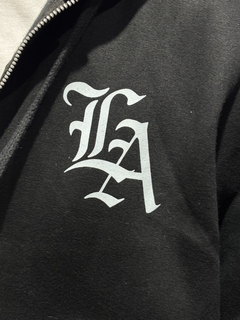 Campera Los Ángeles Negra - La Balsa Cardales