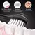 Cepillo de dientes eléctrico sónico para adultos, 8 velocidades, 4 cabezales, USB, inteligente, suave, impermeable, juego de limpieza de dientes en internet