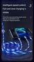 Cable micro USB tipo C de luz LED de carga rápida 3 en 1 3A para iPhone cable USB cargador de teléfono