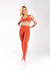 CALÇA LEGGING COM ABERTURA NA BARRA (COBRE) - JS MODA FITNESS