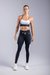 CALÇA LEGGING COM CADARÇO E PESPONTO (PRETO COM DETALHES BRANCO E ROSÊ) na internet