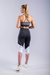 CALÇA LEGGING COM CADARÇO E PESPONTO (PRETO COM DETALHES BRANCO E ROSÊ) - JS MODA FITNESS