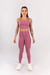 CALÇA LEGGING COM CÓS DIFERENCIADO (ROSÊ) - JS MODA FITNESS