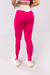 CALÇA LEGGING COM CÓS V E FAIXA LATERAL (ROSA COM DETALHES OFF-WHITE) na internet