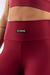 CALÇA LEGGING COM DETALHE DE TRANÇADO NO CÓS ROXO (VINHO) - comprar online