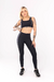 CALÇA LEGGING COM LATERAL INTEIRA E VIVO (BLACK / OFF WHITE) - comprar online