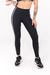 CALÇA LEGGING COM LATERAL INTEIRA E VIVO (BLACK / OFF WHITE) na internet