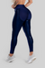 CALÇA LEGGING COM RECORTE DE CIRRÊ BUMBUM UP (AZUL MARINHO)