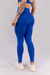 CALÇA LEGGING COM RECORTES E VIÉS NA CINTURA (BLUE) - comprar online
