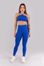CALÇA LEGGING COM RECORTES E VIÉS NA CINTURA (BLUE) - JS MODA FITNESS