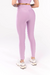 CALÇA LEGGING COM SOBREPOSIÇÃO NO CÓS (LILÁS) - comprar online