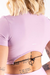 Imagem do CROPPED COM ABERTURA NAS COSTAS E REGULAGEM (LILÁS)