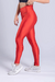 CALÇA LEGGING COM RECORTE NA PANTURRILHA E PESPONTO (VERMELHO) - comprar online