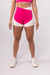 SHORT COM CÓS TRANSPASSADO (ROSA COM DETALHES OFF-WHITE)