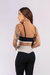TOP BICOLOR COM REGULAGEM (PRETO COM DETALHES OFF-WHITE) na internet
