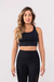 TOP COM COSTAS ABERTAS EM TULE (PRETO) - loja online