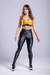 TOP DE ALCINHA COM RECORTE (AMARELO COM PRETO)