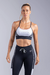 TOP DE ALCINHA DUAS CORES (CHUMBO COM DETALHES BRANCO E PRETO)