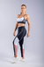 TOP DE ALCINHA DUAS CORES (CHUMBO COM DETALHES BRANCO E PRETO) - loja online