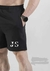 BERMUDA MASCULINA JS MODA FITNESS (BLACK)