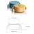 Tigela antiqueda de silicone Mila - loja online