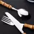 Faqueiro de Bambu Clara - 24 pcs - Allbasic things