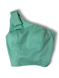 CROPPED UM OMBRO SÓ COM LAÇO - comprar online