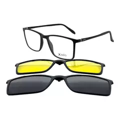 Armacao Clip On Acetato Zelo 0795 C1 2.D.7