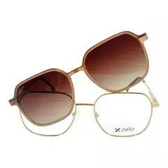 Armacao Clip-On Metal Zelo AM3031 C3 2.B.5