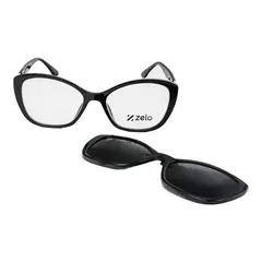 Armacao Clip On Acetato Zelo ZE016769 C1 2.B.7