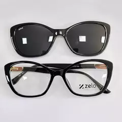 Armacao Clip On Acetato Zelo ZE016769 C1 2.B.7 - comprar online
