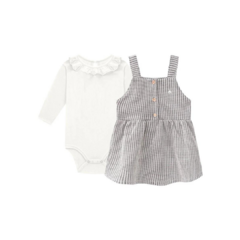 VESTIDO JACQUARD E BODY