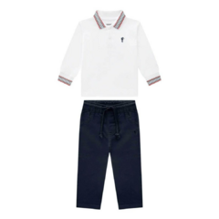 CONJUNTO POLO E SARJA