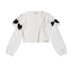 BLUSA MANGA CORAÇÃO