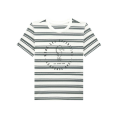 CAMISETA LISTRADA VERDE