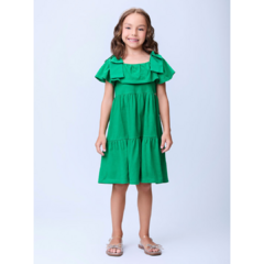 VESTIDO LAÇO VERDE