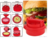 MOLDE PARA HAMBURGUESAS RELLENAS