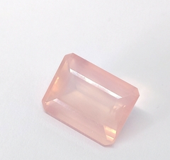 RECTANGULAR FACETED ROSE QUARTZ