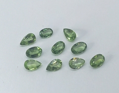 ZAFIROS COLOR VERDE CH LOTE X 10 Unidades IDEAL JOYEROS - Exodo