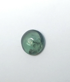 TURMALINA VERDE CABUJON REDONDA C76 - tienda online