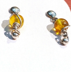 AROS PASANTE MEDIA ESFERA Y ESFERA COLGANTE AMBAR - Exodo
