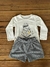 Conjunto Blusa E Short Feminino - NINI & BAMBINI