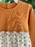 Vestido Florzinhas Amarelas - Amarelo - Tilly - comprar online