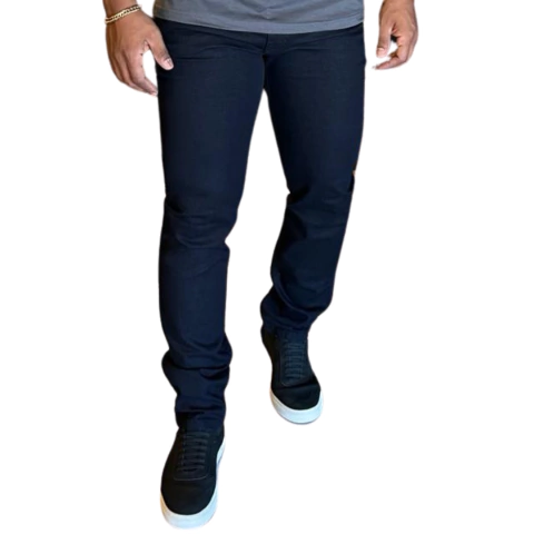 CALÇA SARJA MASCULINA KING&JOE SLIM